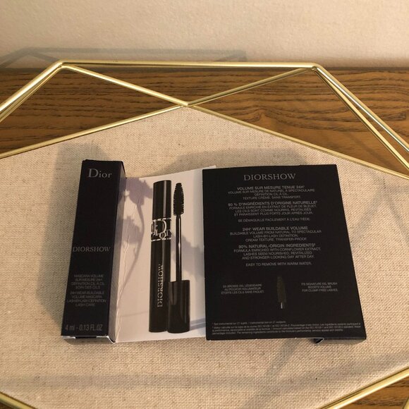 Dior Travel Size Mascara Duo/Drawstring Bag NEW - Picture 3 of 3